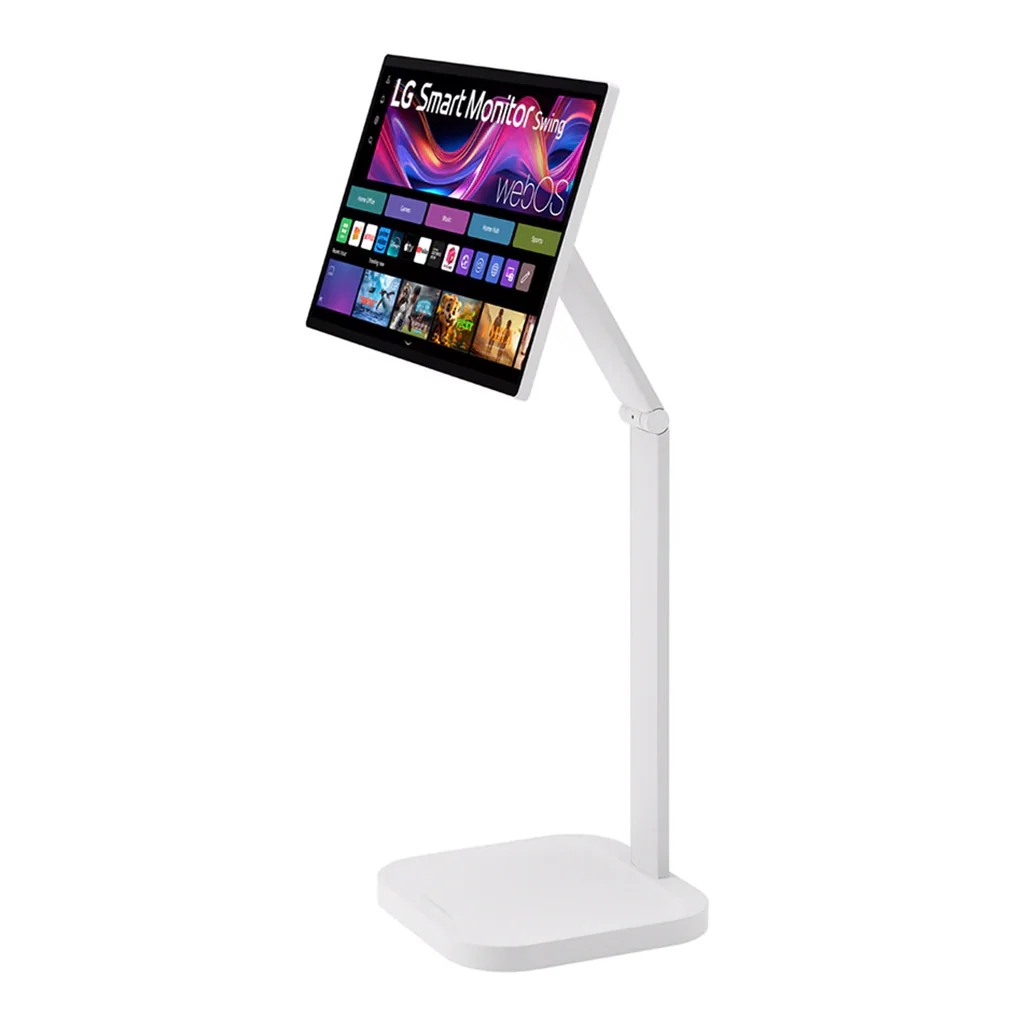 LG 31.5" 4K UHD IPS Smart Monitor Swing with Touchscreen - Rolling Stand - 32U889SA - Image 16
