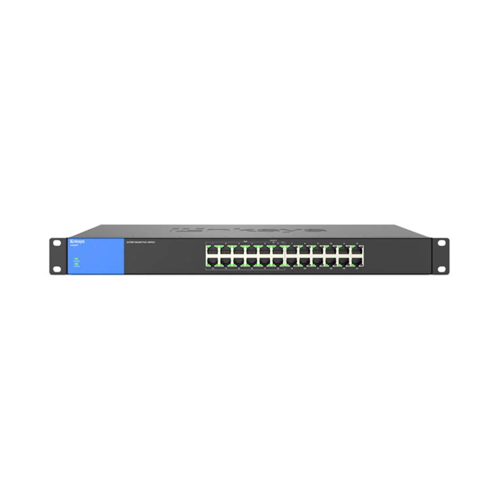 Linksys LGS124P - 24-Port Business Gigabit PoE+ Switch