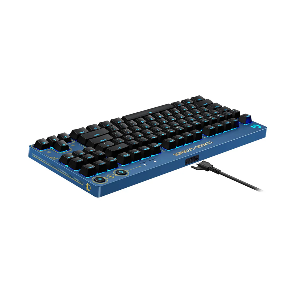 Logitech 920-010537 PRO TKL League of Legends Edition - Compact Wired Gaming Keyboard with GX Tactile Switches - Image 4