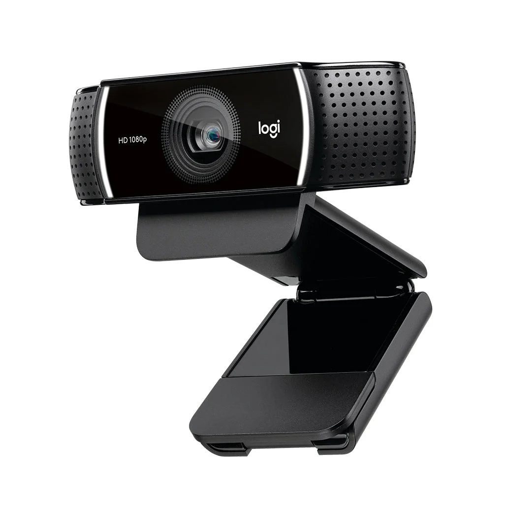 Logitech C922 Pro HD Stream Webcam - Full HD Stereo Microphones, Tripod Included - Image 2