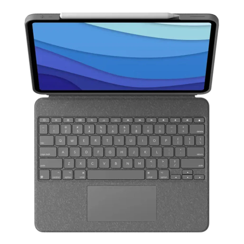 Logitech Combo Touch Detachable Keyboard Case for iPad Pro 11-inch (1st, 2nd, 3rd, & 4th Gen) - Auto-Adjusting Backlit Keys, Four Modes - Image 2