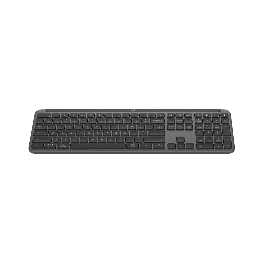 Logitech K950 Signature Slim Wireless Keyboard - Graphite - Image 2