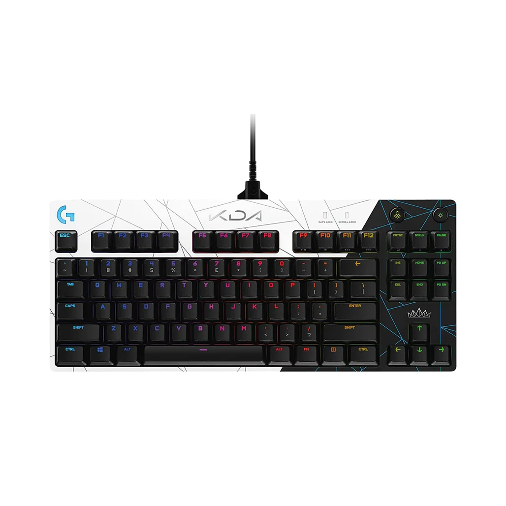 Logitech KDA G Pro TKL Wired Mechanical Gaming Keyboard - GX Clicky Switches - 920-010077