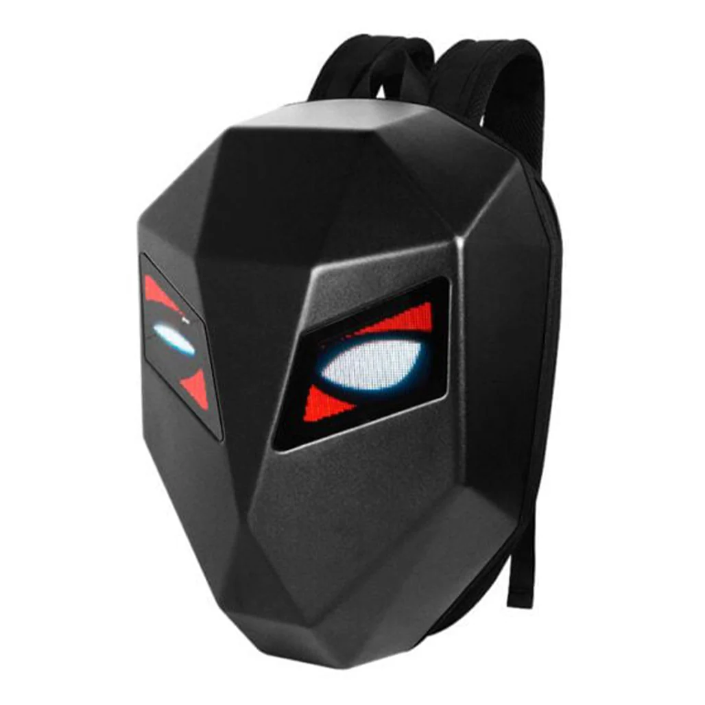 LOY LED Backpack Iron Man - Black | Bluetooth Controlled, Waterproof, with 32x32 Full Color Dot Matrix Display - Image 2