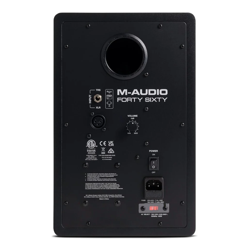M-Audio Forty Sixty Monitors – 6.5” Powered Studio Monitors with Bluetooth - Image 2