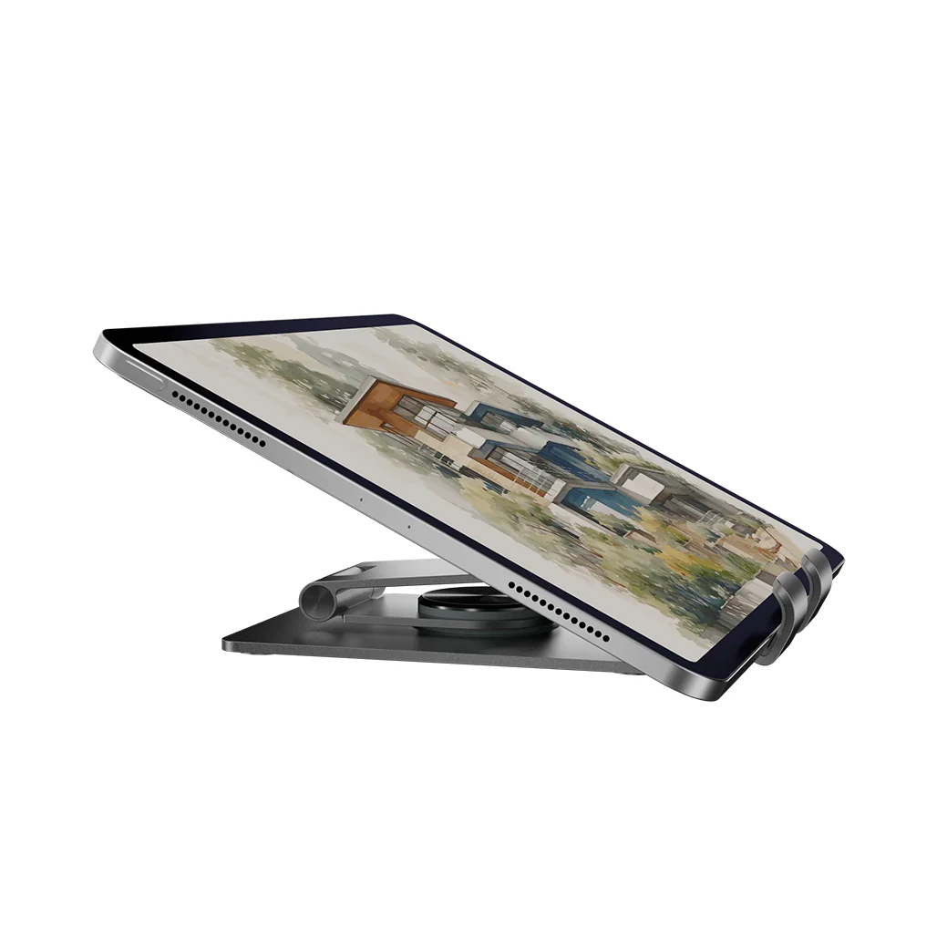 MagEasy STAND 360 Rotating iPad & iPhone Stand | 360° Adjustable with Anti-Slip Base - Image 5