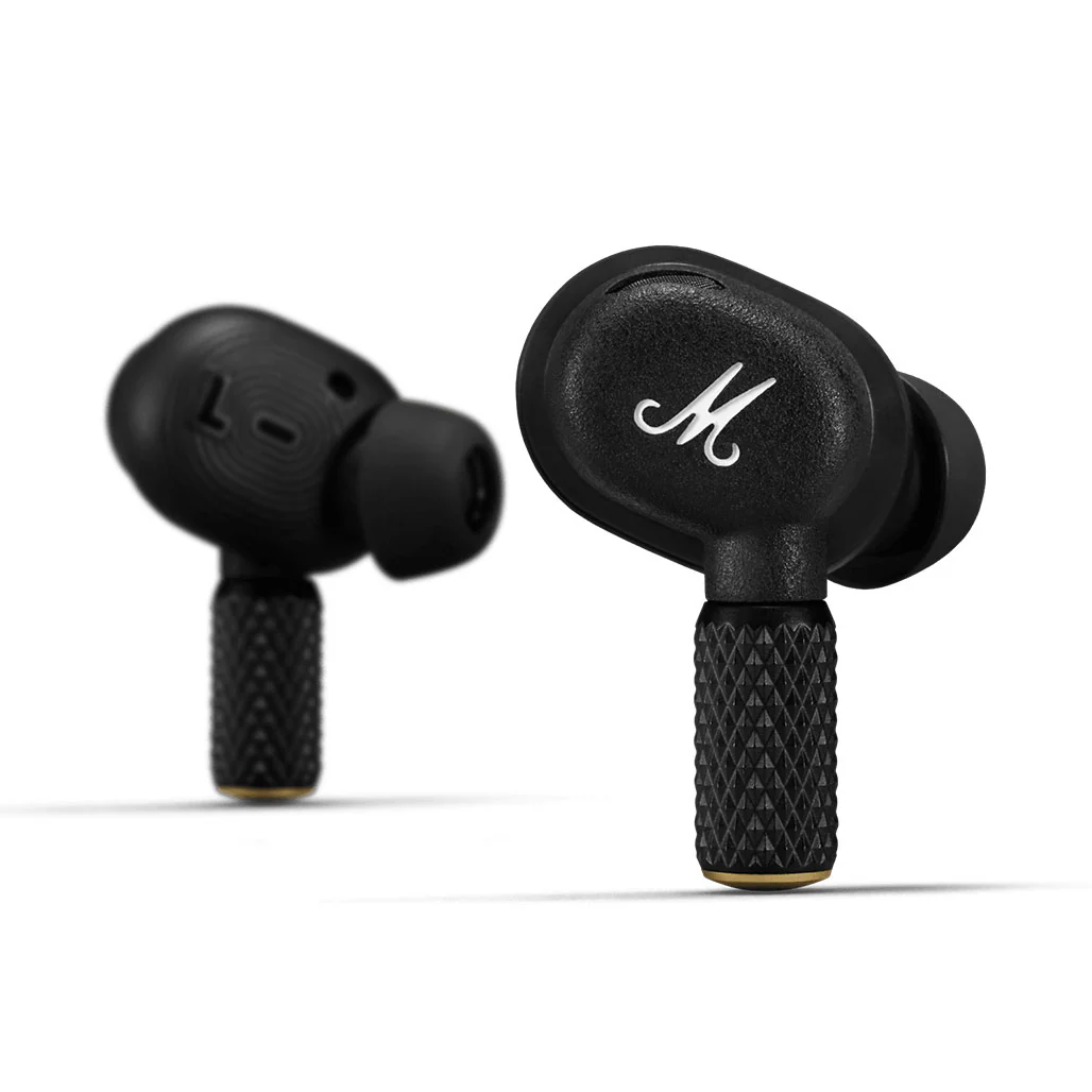 Marshall Motif II - Active Noise Cancelling True Wireless In-Ear Earbuds – Black - Image 2