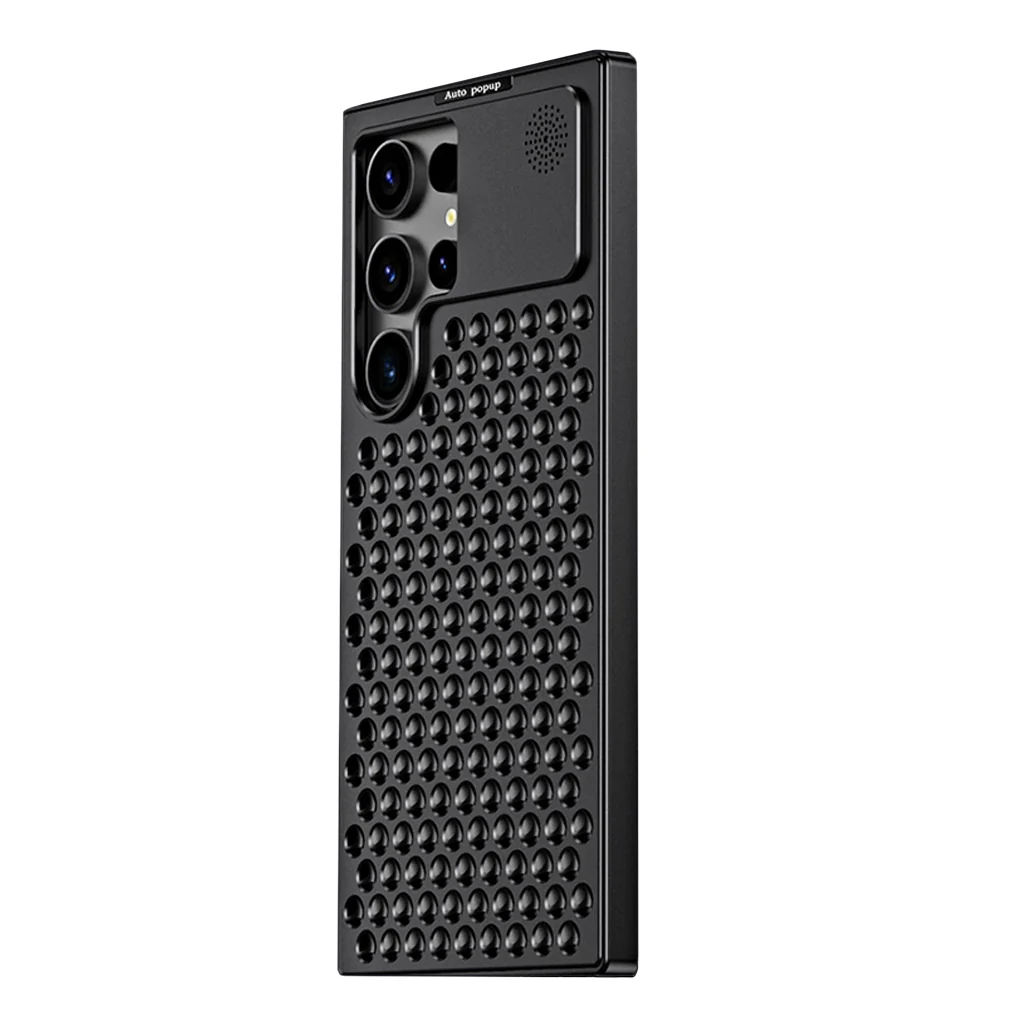 Metal Aromatherapy Cooling Phone Case for Samsung S23 Ultra - Image 2
