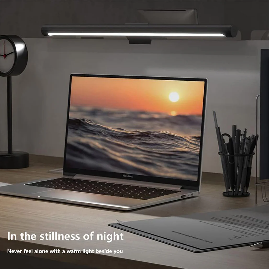 Mi Computer Monitor Light Bar - Magnetic Rotation, Wireless Remote, No Screen Reflection, Adjustable Brightness & Color Temperature - Image 6