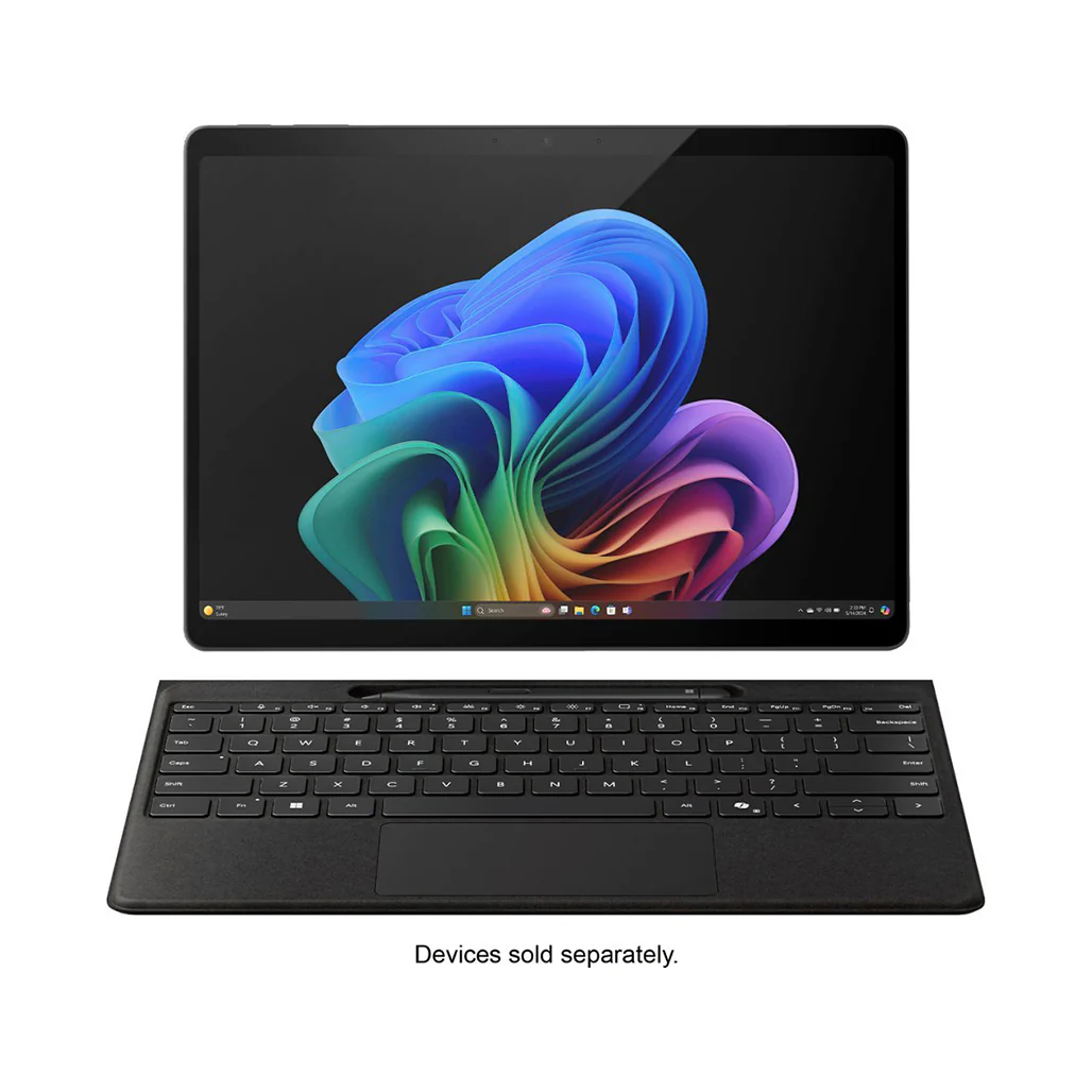 Microsoft Surface Pro Flex Keyboard for Pro (11th Edition), Pro 9, and Pro 8 with Pen Storage - Black - Image 2