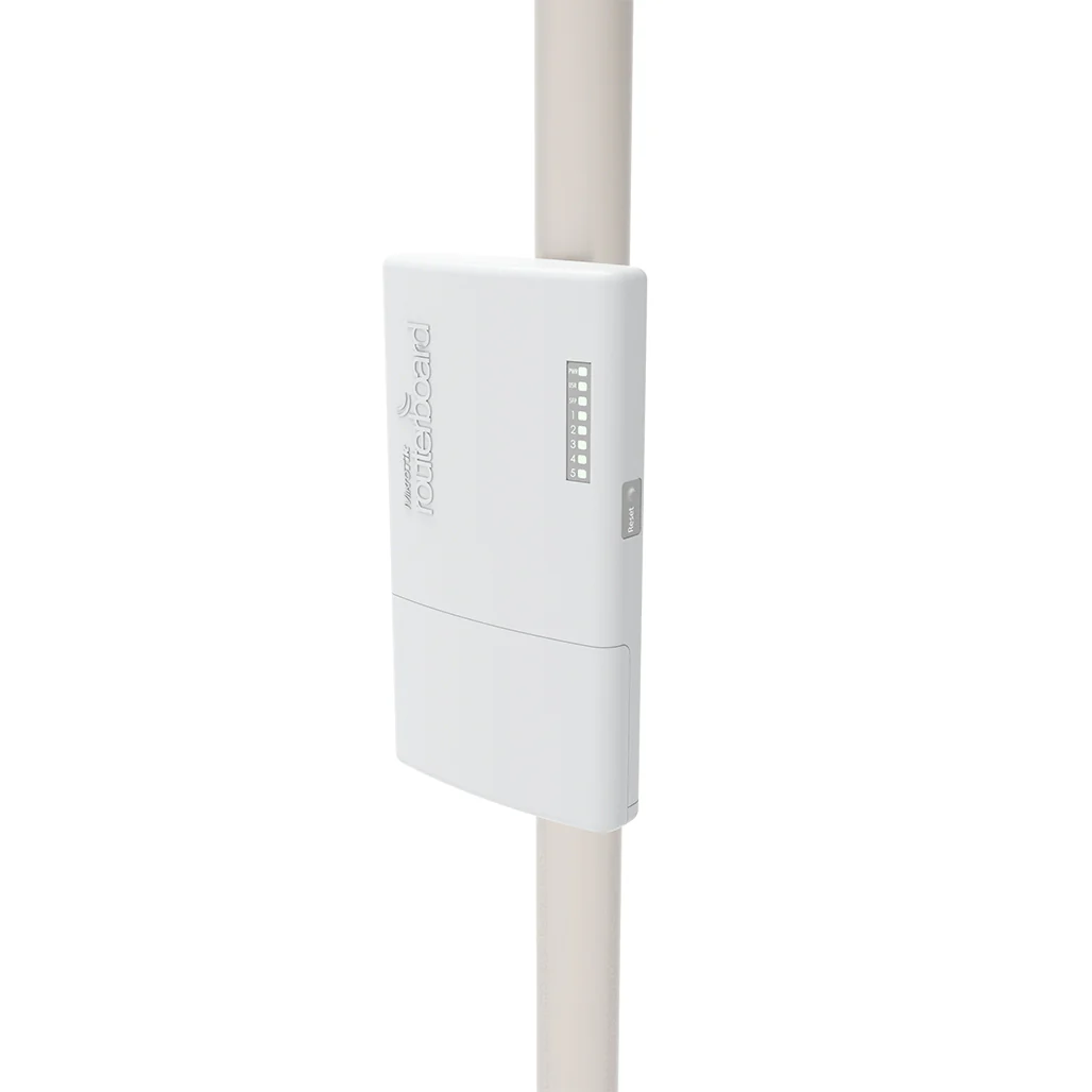 MikroTik PowerBox Pro - 5 Gigabit Ethernet Router with 4x PoE-Out Ports, SFP Cage, and Outdoor Enclosure | RB960PGS-PB - Image 4