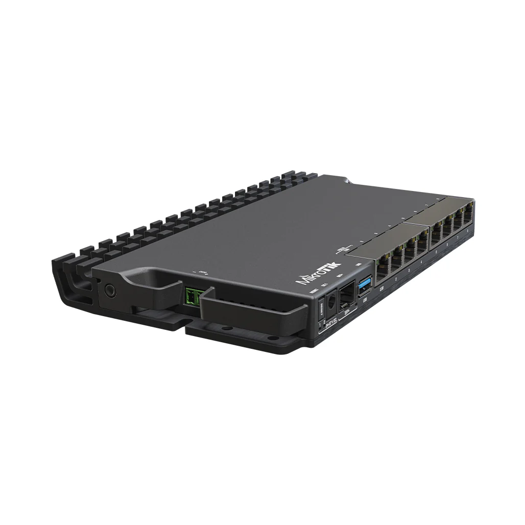 MikroTik RB5009UG+S+IN Home Lab Router: High-Performance 1G, 2.5G Ethernet & 10G SFP+ Cage with USB 3.0 - Image 2