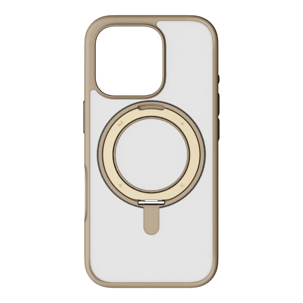 Momax CaseForm Roller for iPhone 16 Pro – MagSafe Case with 360° Protection & Rotatable Ring Stand - Image 3