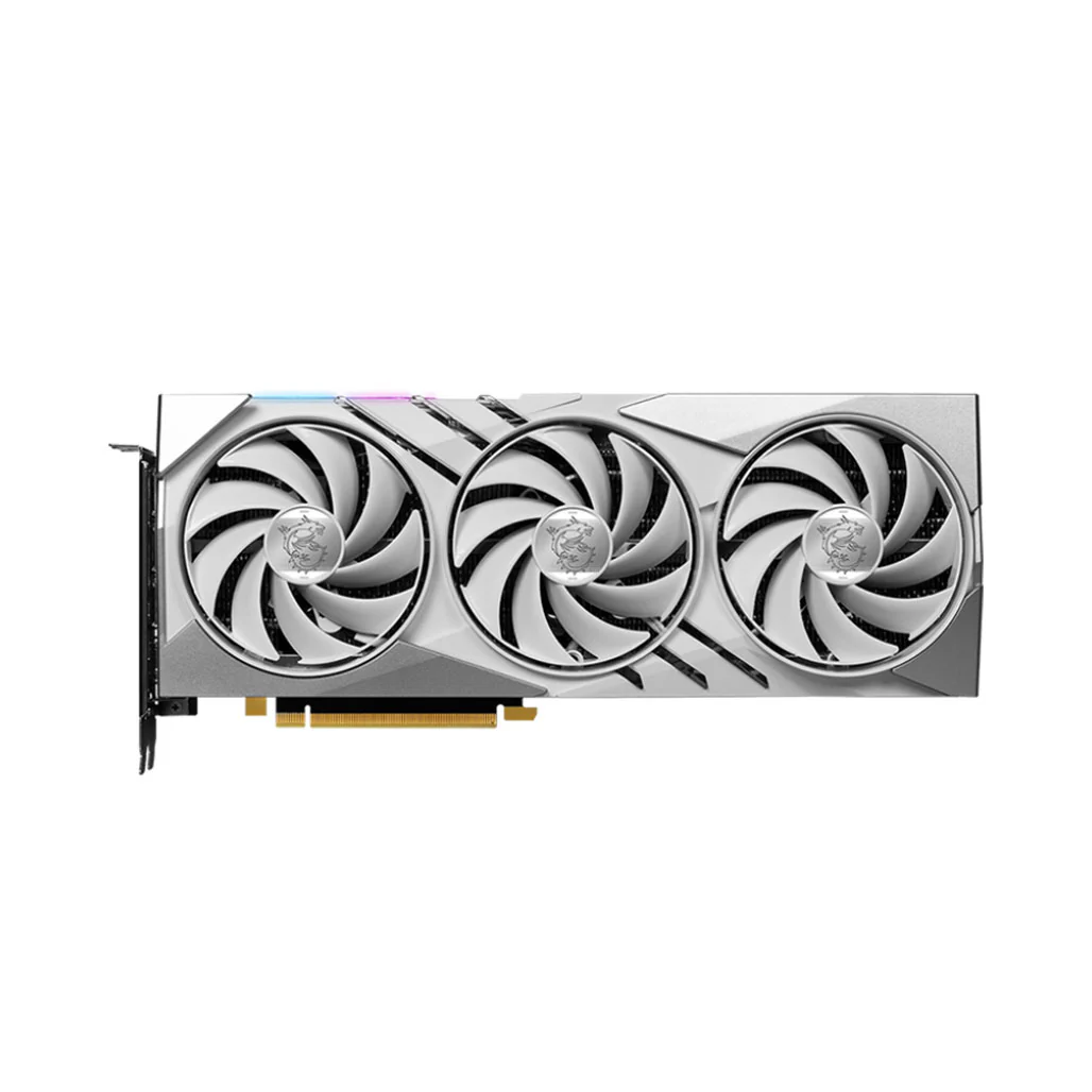 MSI GeForce RTX™ 4070 GAMING X SLIM WHITE 12G – High-Performance Graphics Card with TRI FROZR 3 Cooling and DLSS 3