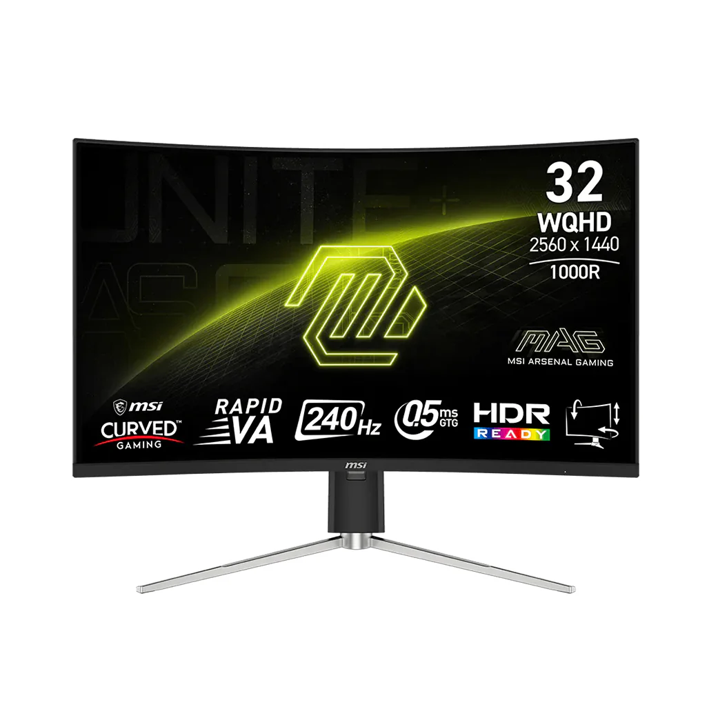 MSI MAG 325CQRXF E2 - 31.5" Curved WQHD Gaming Monitor