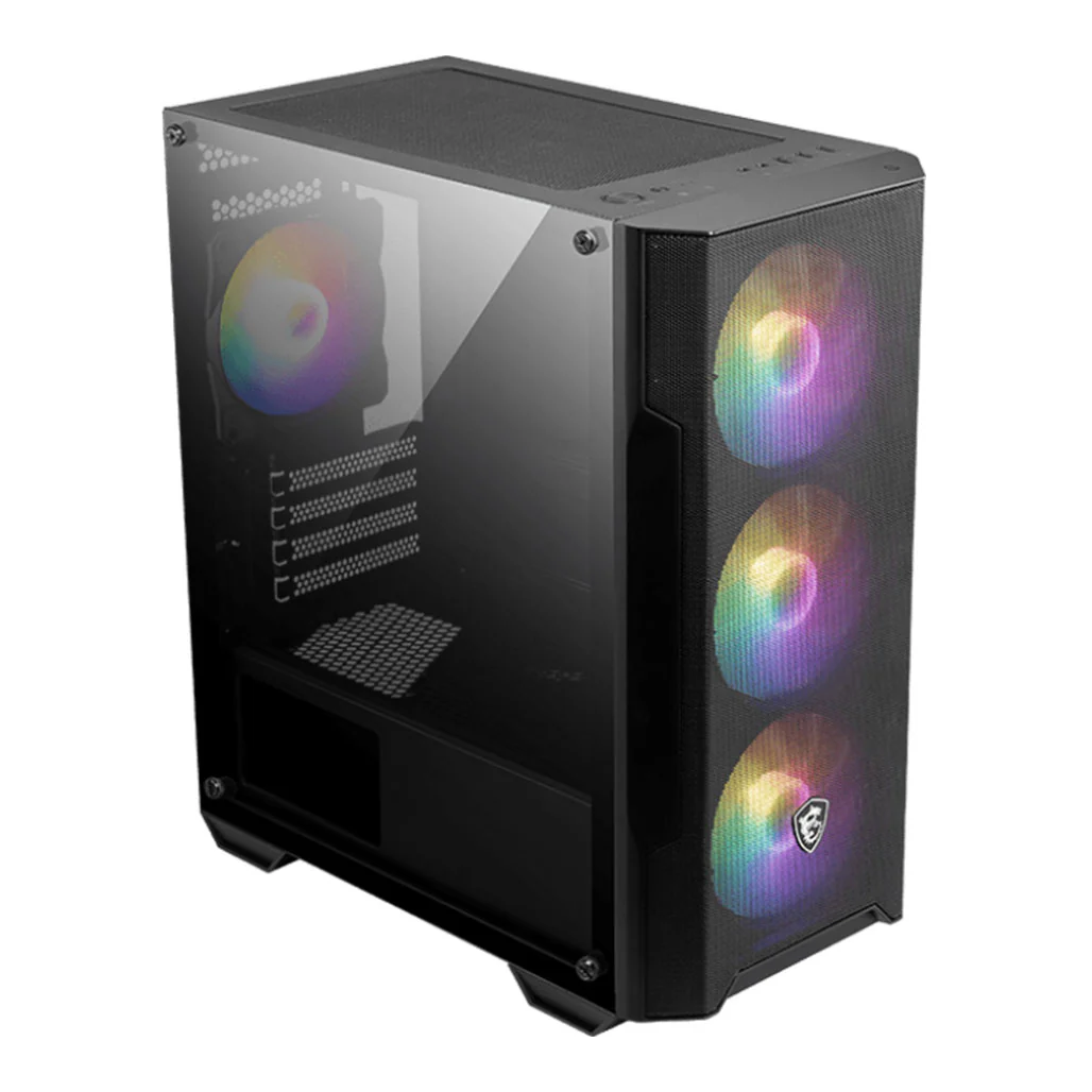 MSI MAG Forge M100A Micro-ATX Tower Gaming Case - Image 3