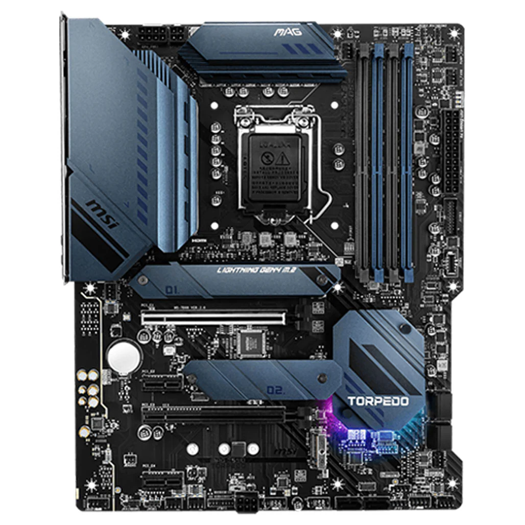 MSI MAG Z590 Torpedo Motherboard - ATX, LGA 1200, Intel Z590 Chipset - Image 2