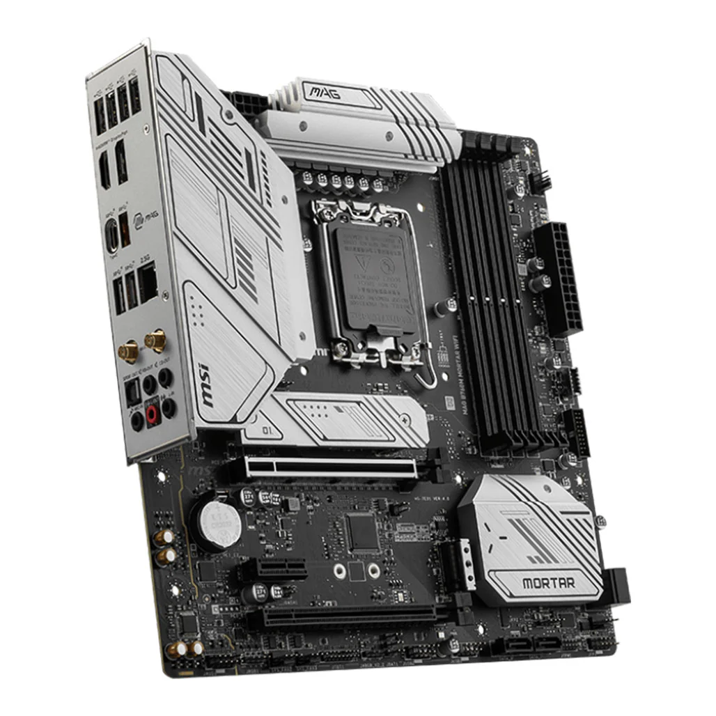 MSI MAG B760M Mortar WiFi Motherboard - Model 911-7E01-039 | High-Performance mATX with DDR5 and PCIe 5.0 - Image 3