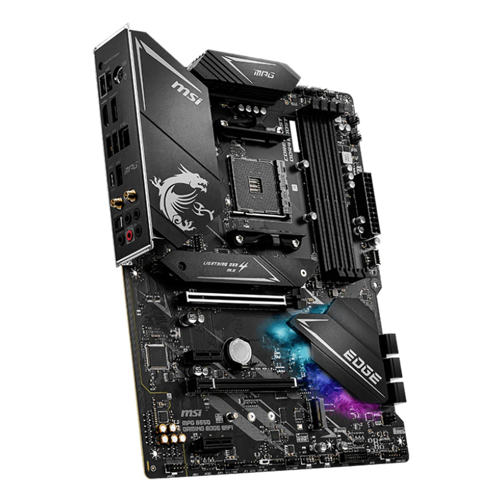 MSI MPG B550 Gaming Edge Motherboard - 911-7C91-014 | High-Performance ATX with Advanced Connectivity - Image 3