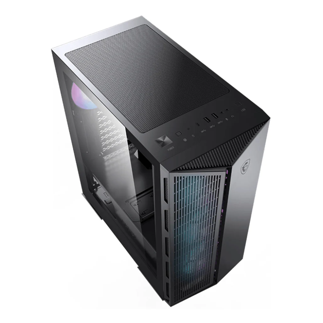 MSI MPG Gungnir 111R - Mid-Tower Gaming Case with ARGB Fans and Tempered Glass - Image 3