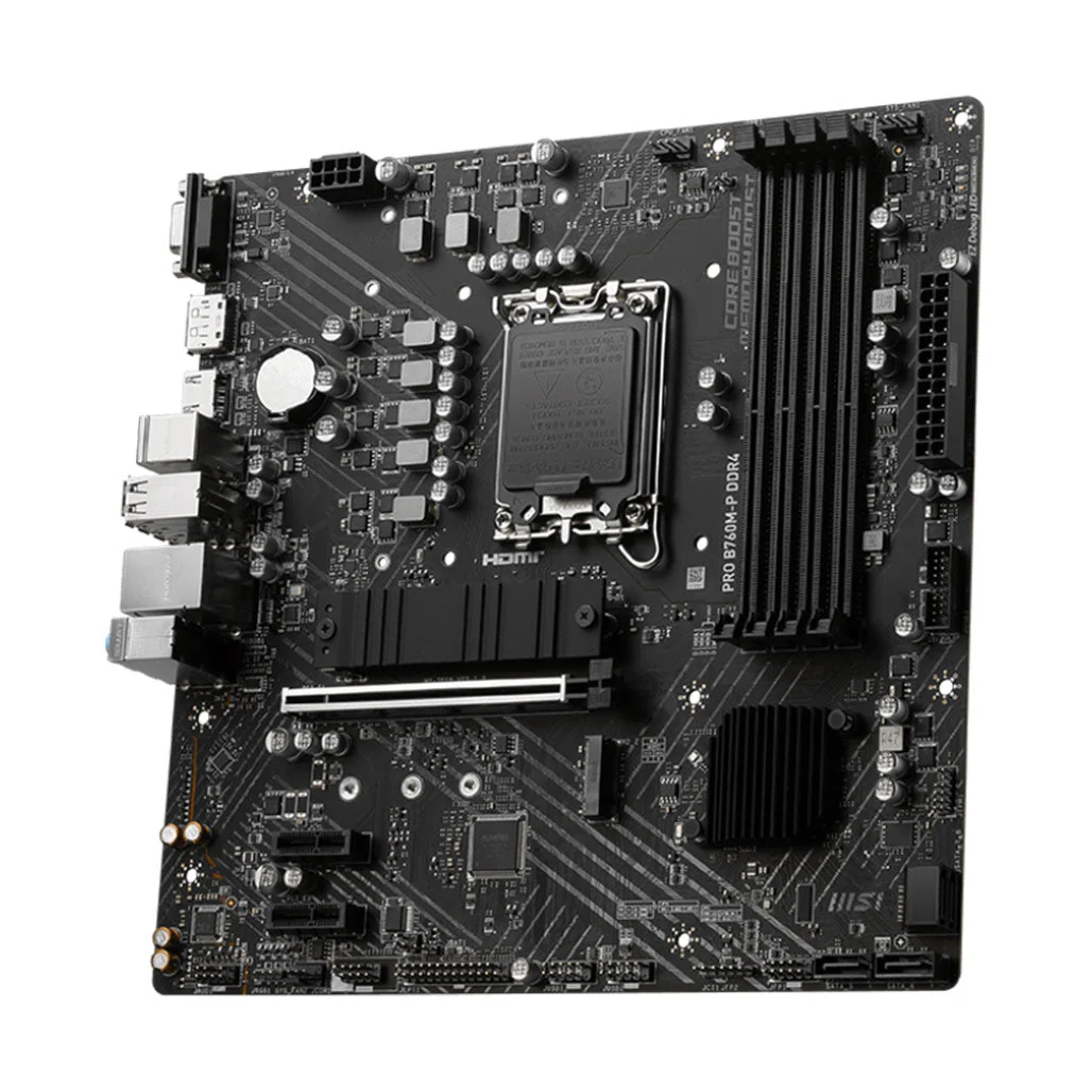MSI PRO B760M-E DDR4 Motherboard for 14th/ 13th/ 12th Gen Intel Processor - Image 2