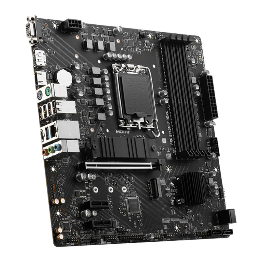 MSI PRO B760M-E DDR4 Motherboard for 14th/ 13th/ 12th Gen Intel Processor - Image 3