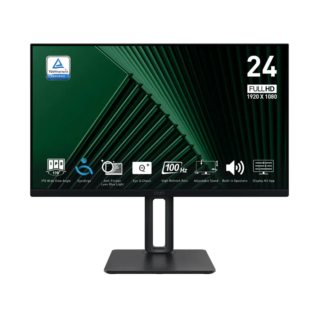 MSI PRO MP245PG - 23.8” 100Hz FHD IPS Monitor
