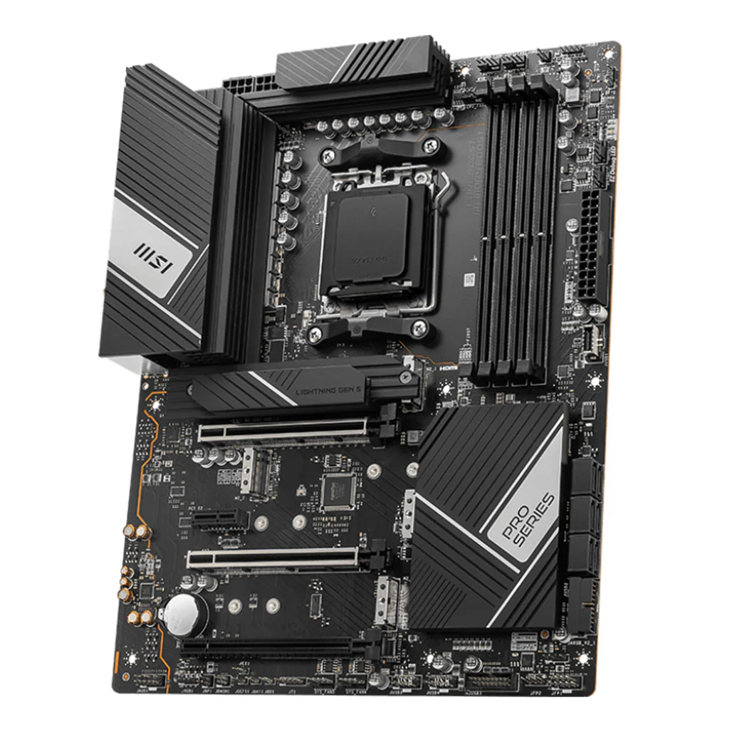 MSI PRO X670-P WIFI Motherboard – AMD Ryzen™ 7000 Series, DDR5, Wi-Fi 6E, PCIe 5.0, Enhanced Power Design - Image 2
