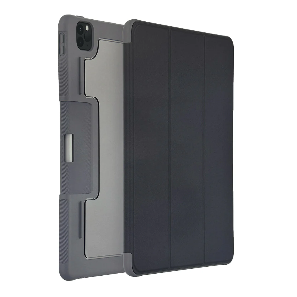 Mutural Protective iPad Case for iPad Pro 13" (M4) - Intelligent Sleep, Enhanced TPU Corner Protection, Pencil Groove, Anti-Fall Design