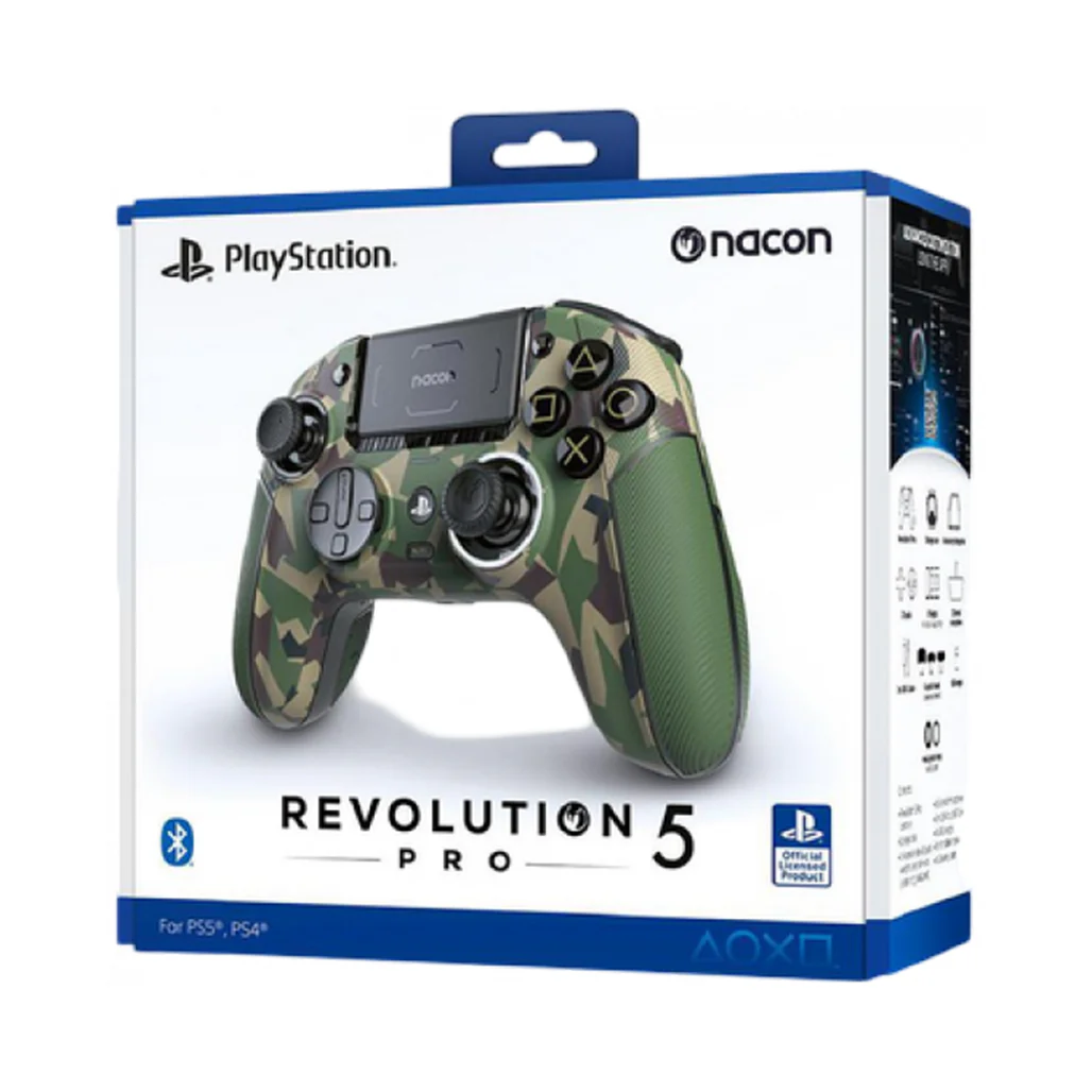 Nacon PS5 Controller Revolution 5 PRO - Forest Camo - Image 5