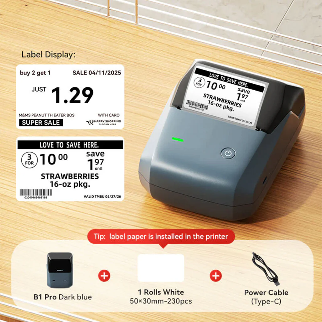 NIIMBOT B1 Pro - Label Maker - Image 3