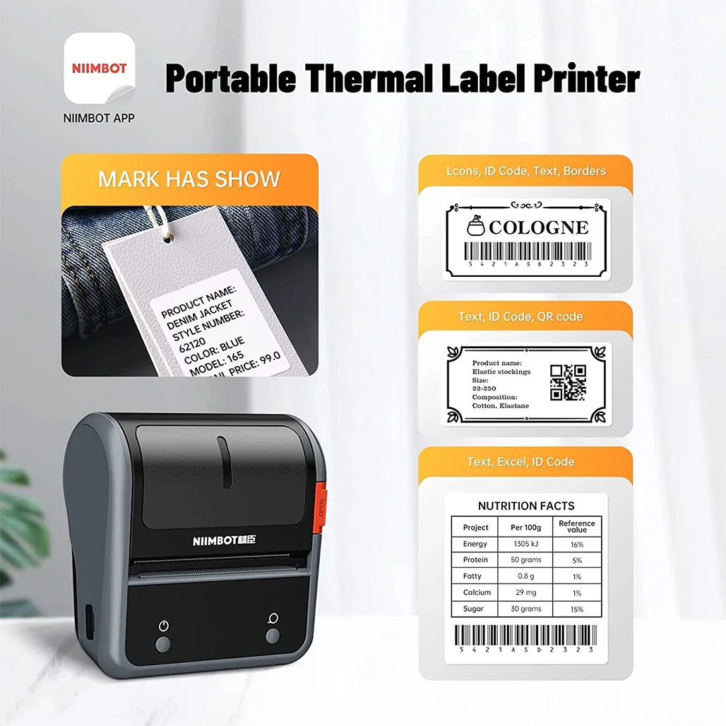 Niimbot B3S - Label Printer with Tape - Image 4