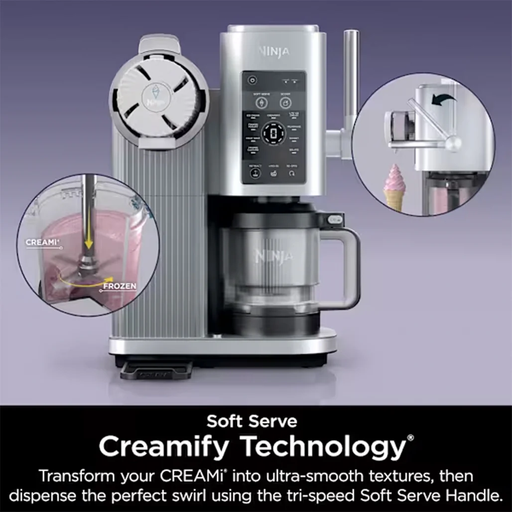 Ninja Swirl by CREAMi Soft Serve & Ice Cream Machine - Image 3