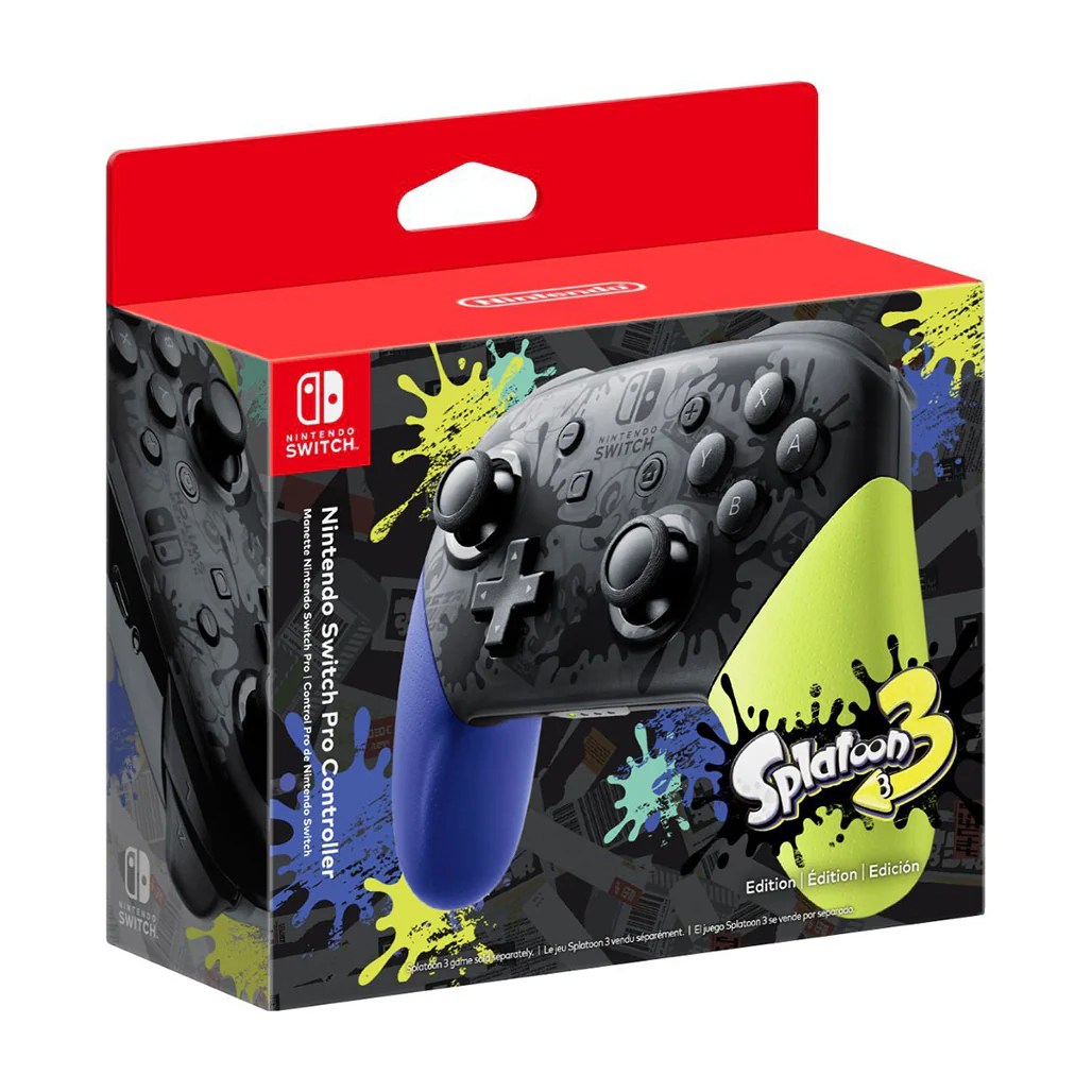 Nintendo Switch Pro Controller – Splatoon 3 Edition - Image 4