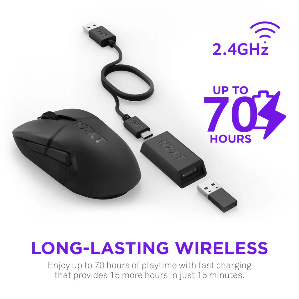 NZXT Lift Elite Wireless Gaming Mouse - Image 9