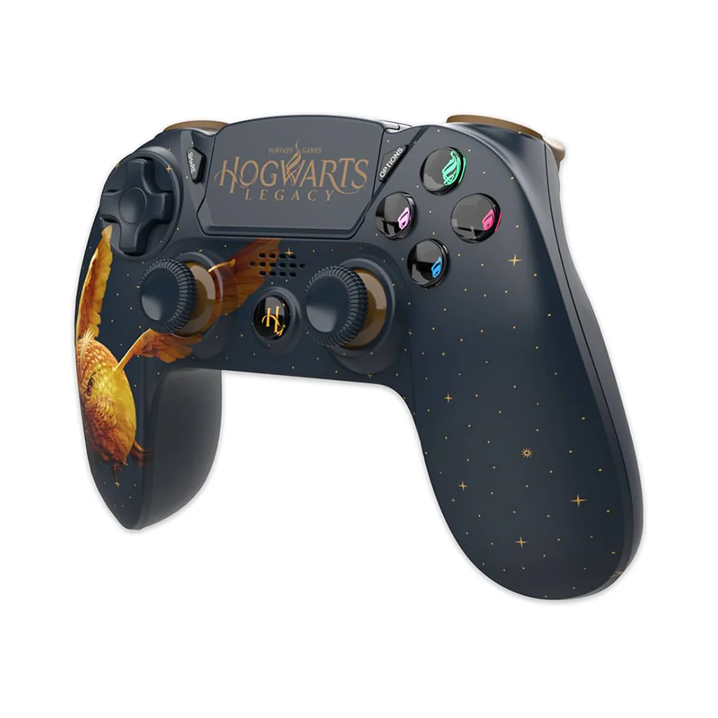 Official Hogwarts Legacy Wireless PS4 Controller - Dark Blue - Image 2