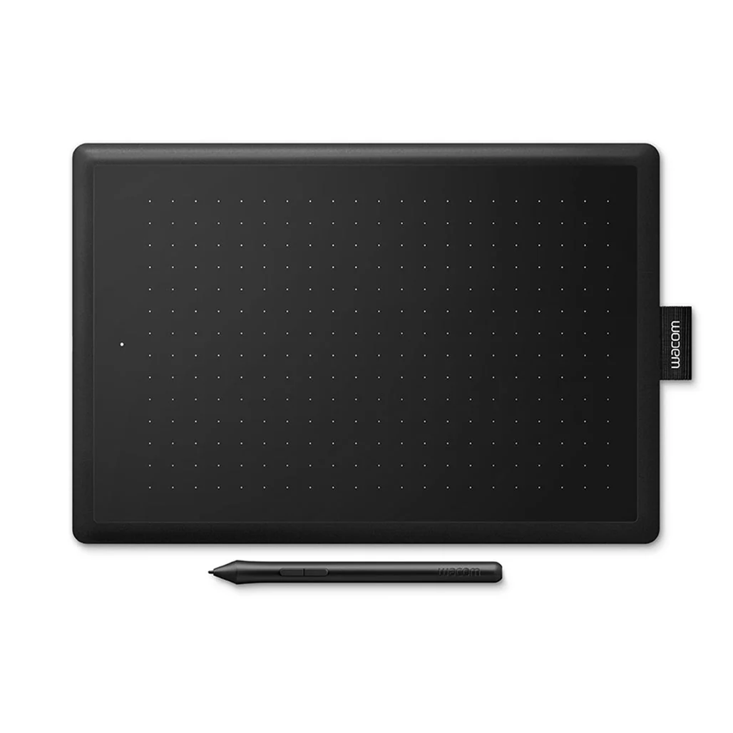 One by Wacom Medium Creative Pen Tablet | Black and Red
