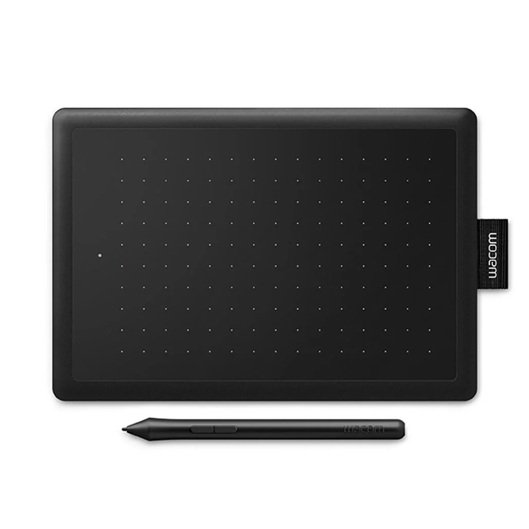 One by Wacom Small Creative Pen Tablet | Black and Red