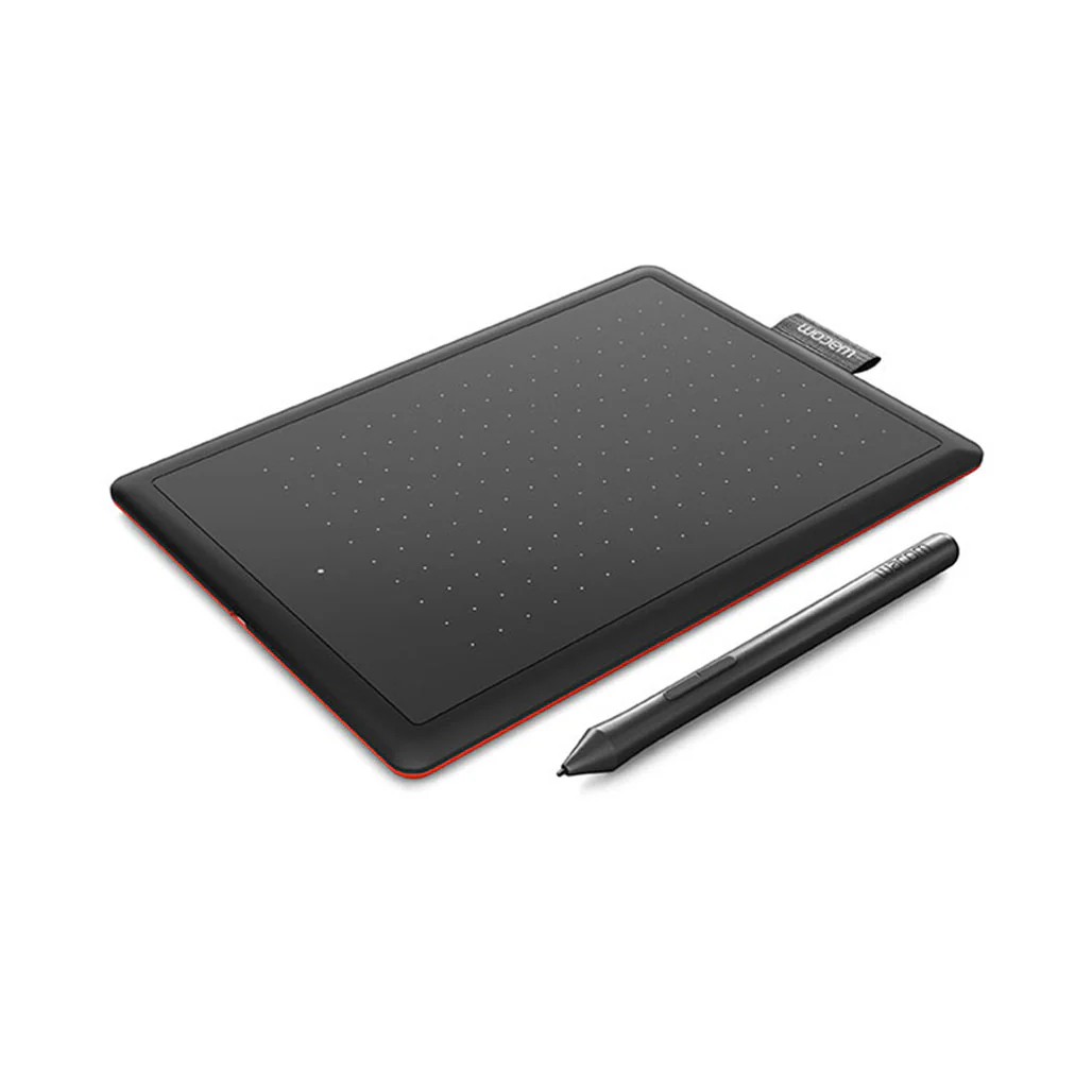 One by Wacom Small Creative Pen Tablet | Black and Red - Image 3