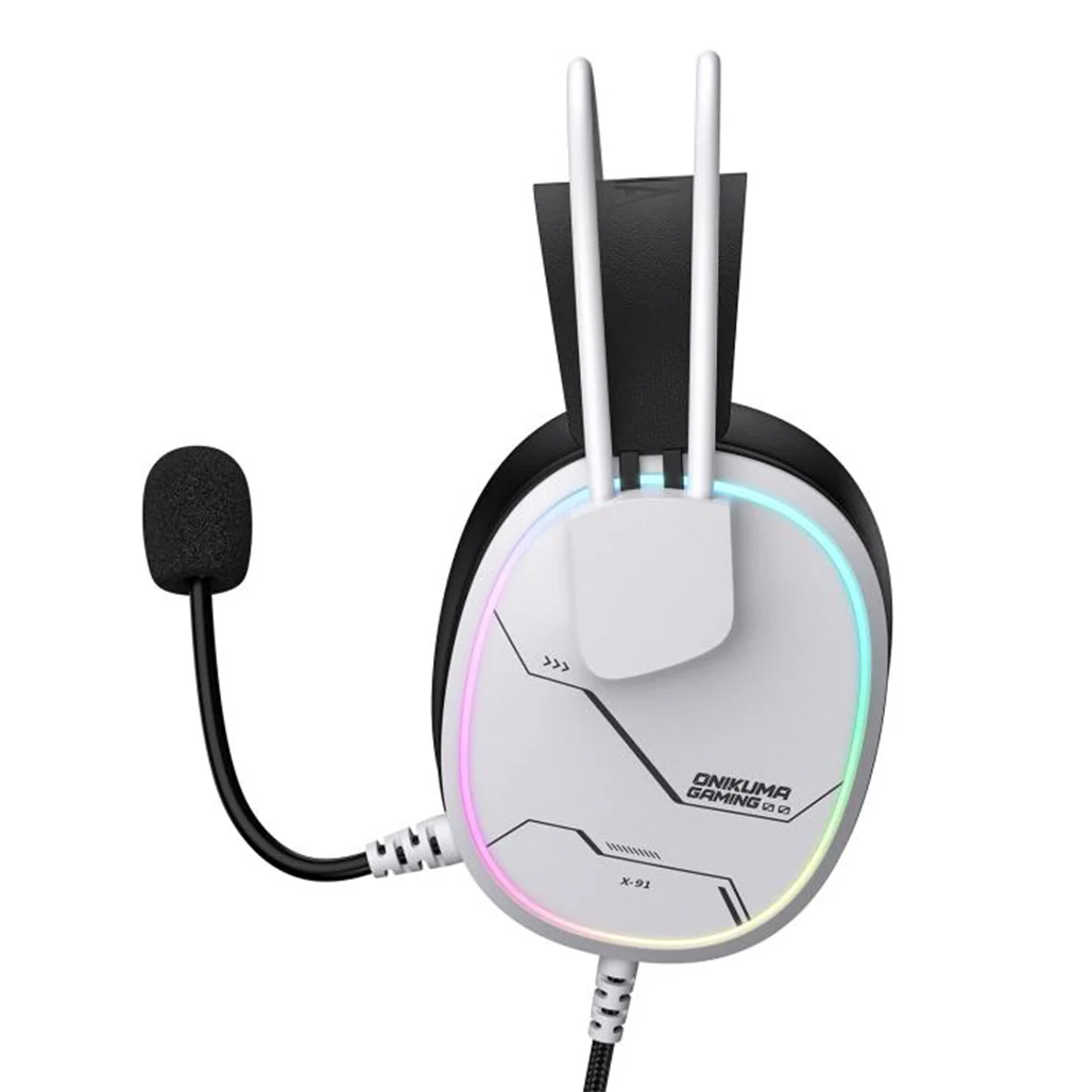 ONIKUMA X91 Gaming Headset with RGB Lighting - Image 2
