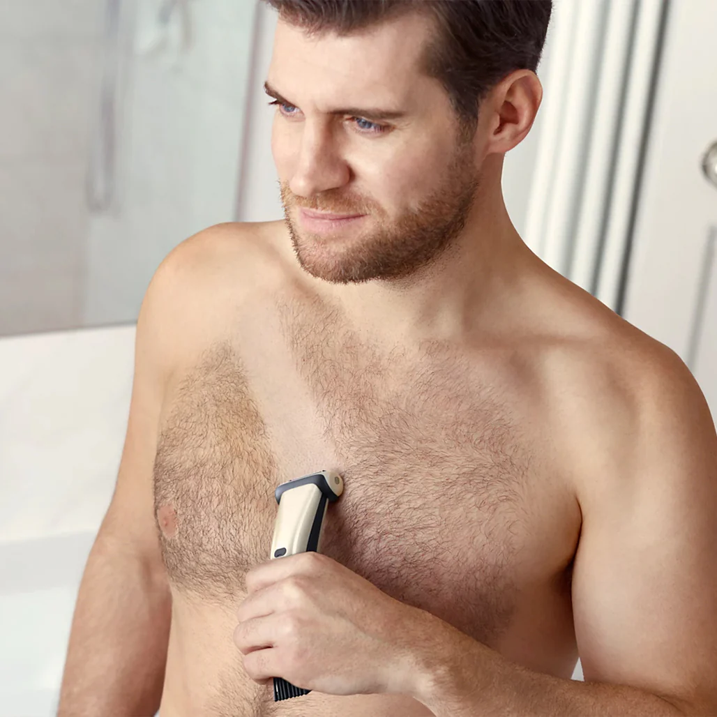 Philips Bodygroom 7000 Wet & Dry Body Hair Trimmer and Shaver for Men – Skin-Safe Grooming with Dual-Sided Design - Image 7
