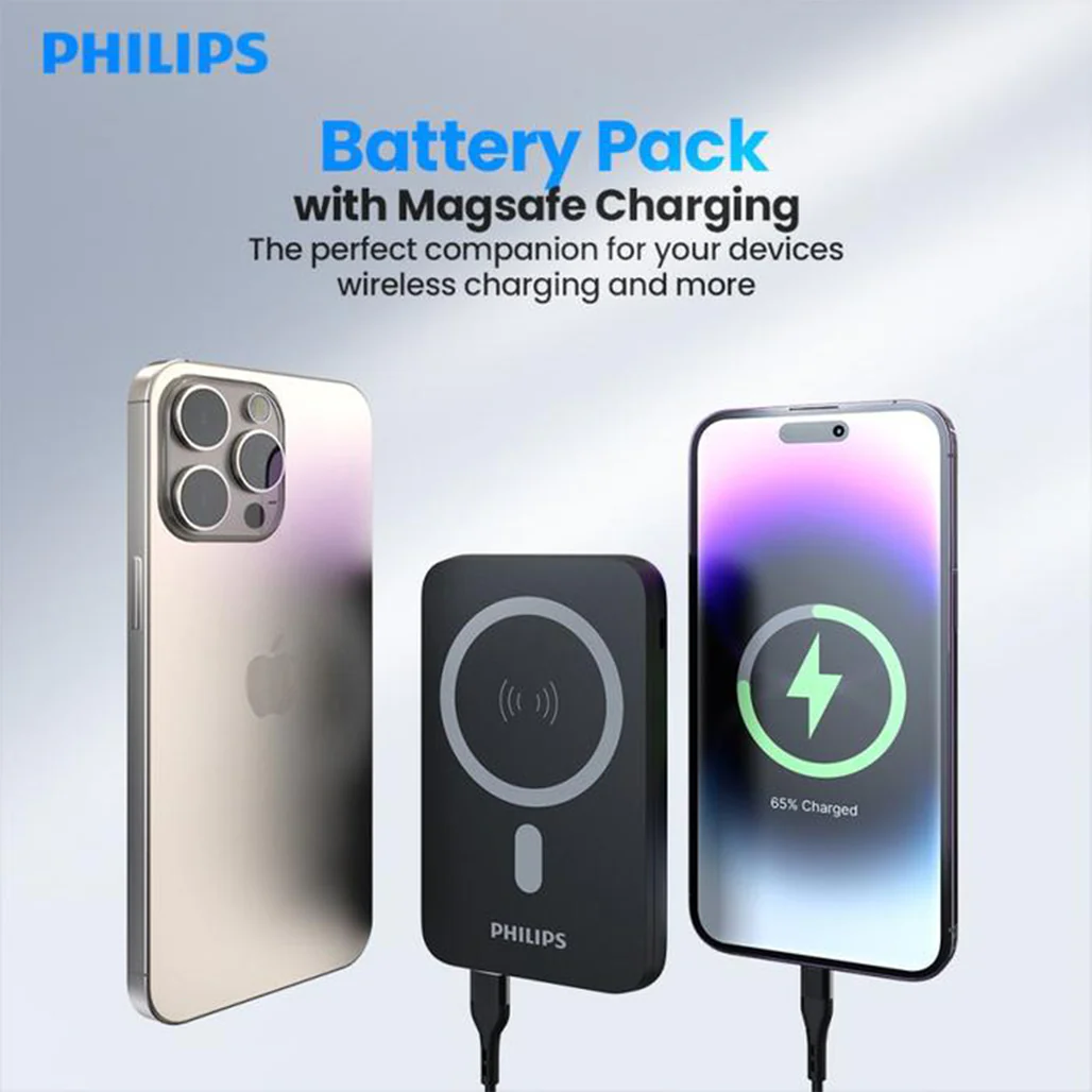 Philips Magnetic Wireless Power Bank with Stand - Image 10