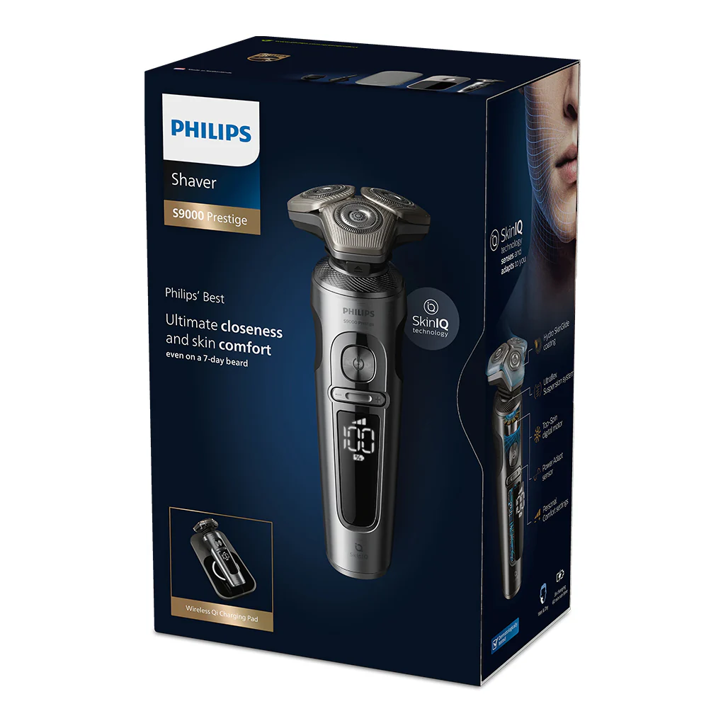 Philips Shaver S9000 Prestige SP9871/22 Wet & Dry Electric Shaver with SkinIQ Technology - Image 5