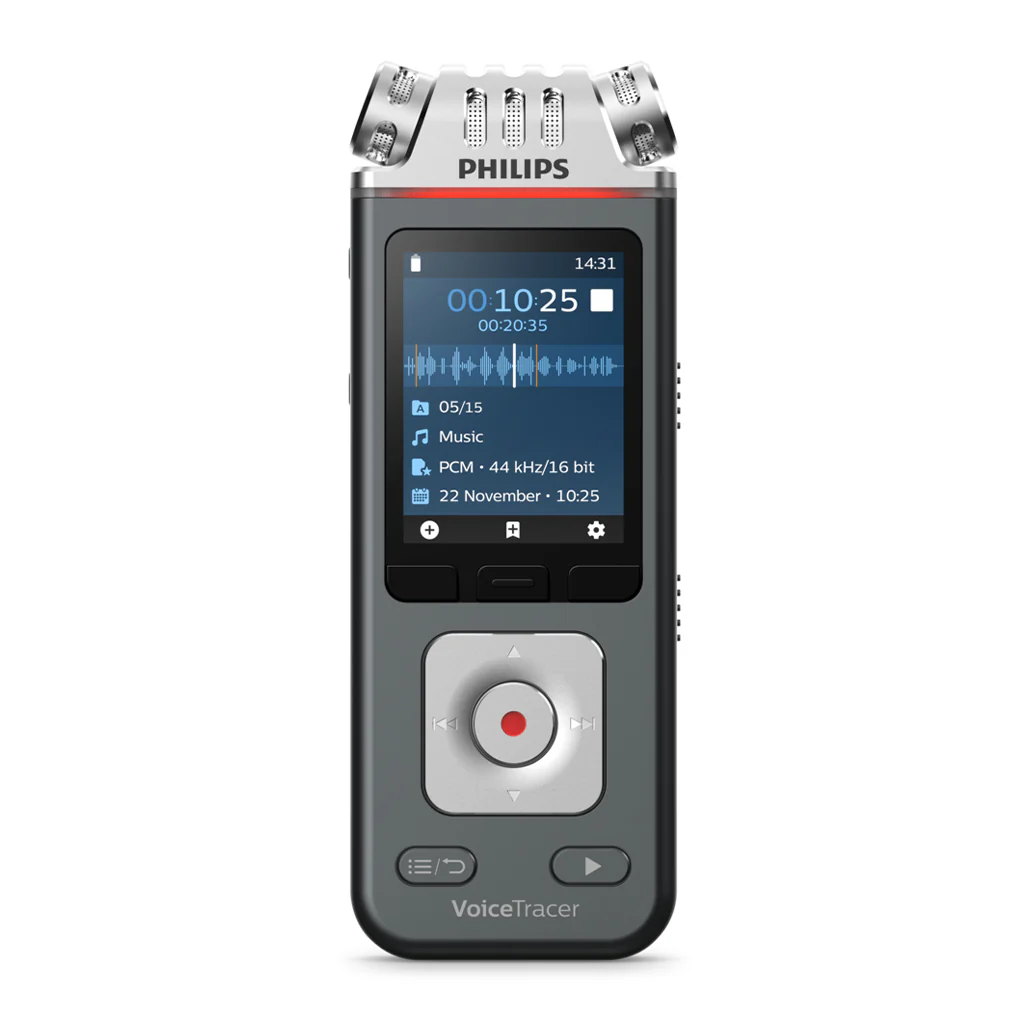 Philips VoiceTracer DVT6115 Audio Recorder