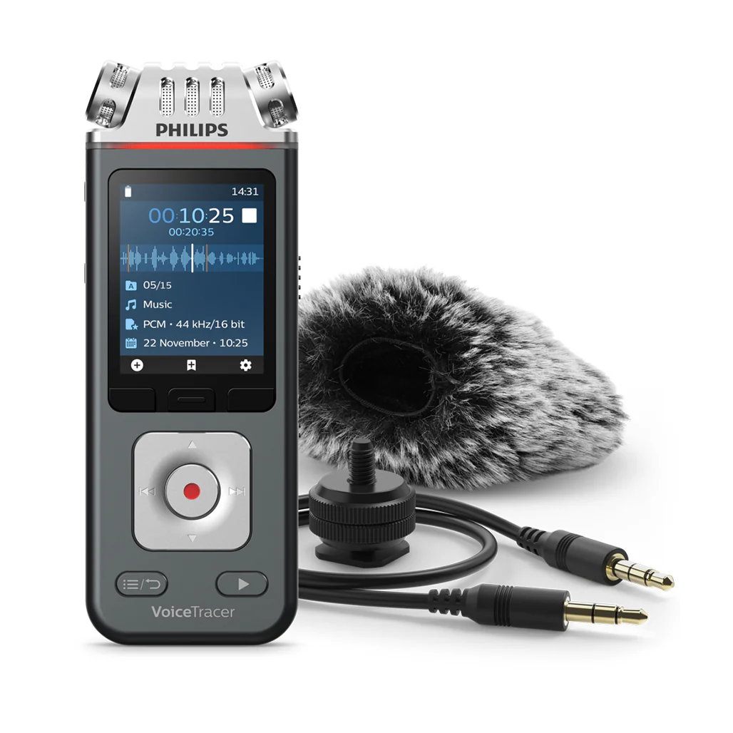 Philips VoiceTracer DVT7110 Audio Recorder - Image 2