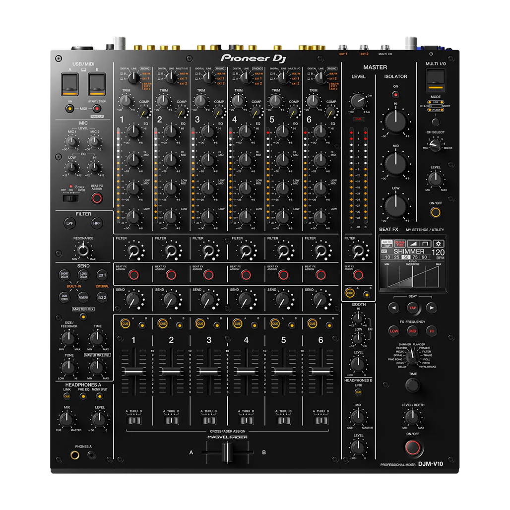 Pioneer DJM-V10 - 6-Channel Professional DJ Mixer