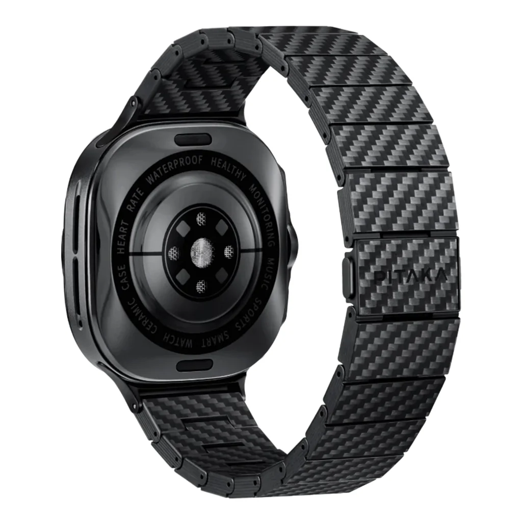 Pitaka Carbon Fiber Watch Band for Galaxy Watch Ultra – Lightweight, Durable, and Stylish - Image 2