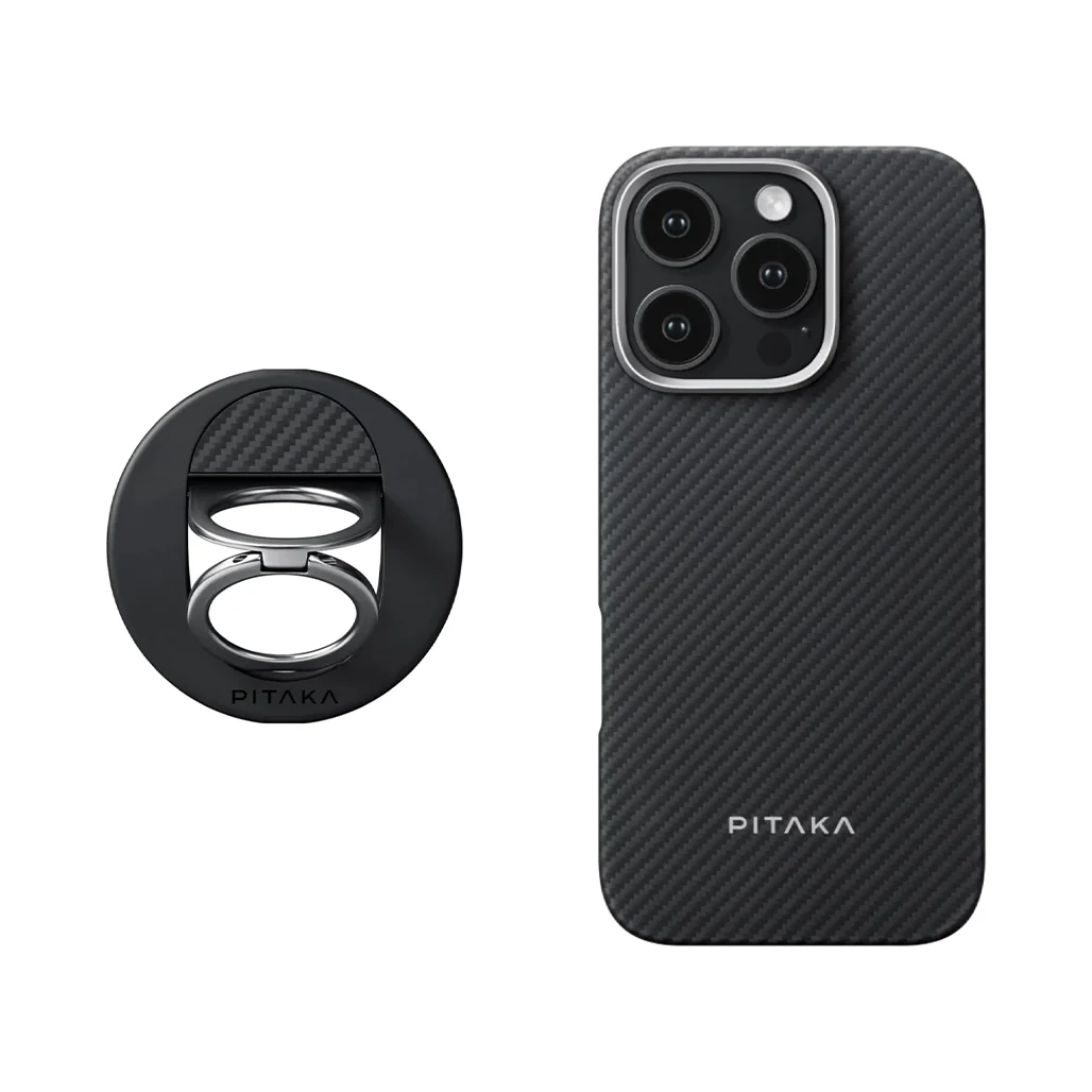 Pitaka Classic Ultra-Slim Case for iPhone 16 Pro – Lightweight Aramid Fiber Protection with Magnetic Integration - Image 5