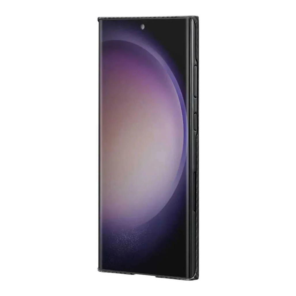 PITAKA MagEZ Case 3 - Ultra Slim 600D Aramid Fiber Black/Grey (Twill) Case for Samsung Galaxy S23 Ultra - Image 3