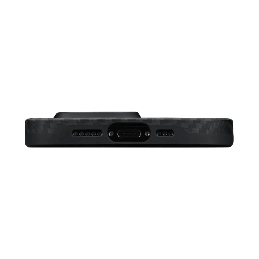 Pitaka MagEZ Case Pro 4 for iPhone 15 Pro Max 1500D Black/Grey (Twill) - Image 6